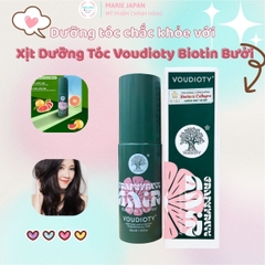 Xịt Dưỡng Tóc Bưởi Biotin Voudioty Hỗ Trợ Mọc Tóc Giảm Gãy Rụng Tóc Chắc Khỏe Chai 50ml