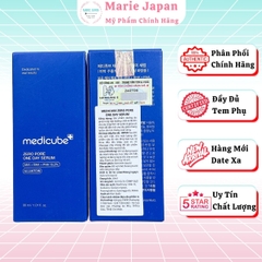 Serum Medicube Se Khít Lỗ Chân Lông Kiểm Soát Dầu Nhờn Zero Pore One Day Hàn Quốc Chai 30ml