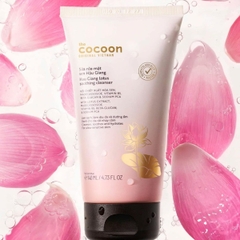 Sữa Rửa Mặt Sen Hậu Giang Cocoon Sạch Sâu Cấp Ẩm Làm Dịu Da Nhạy Cảm 140ml