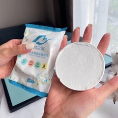 Khăn Tắm Nén Du Lịch Tiện Lợi Nội Địa Trung 100% Cotton