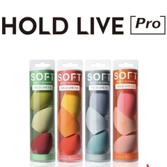 Set 3 Bông Mút HOLD LIVE Soft Beauty Blender Tán Nền Mềm Mịn