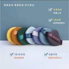 Hộp 7 Bông Phấn Trang Điểm Nhiều Màu Có Hộp Đựng