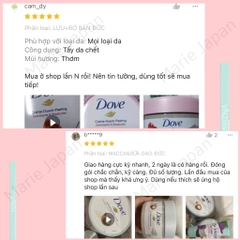 Tẩy Tế Bào Chết Body Dove Dưỡng Trắng Mịn Da
