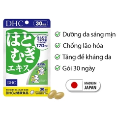 Viên Uống Trắng Da DHC Adlay Extract Nhật Bản Gói 30 Ngày