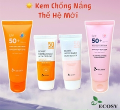 Kem Chống Nắng Ecosy Nâng Tông Mềm Mịn Da Mild Daily Sun Block/ Ultra Daily Sun Cream