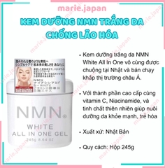 Kem Dưỡng NMN White All In One Gel Hộp 245g