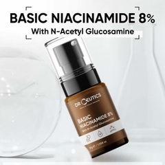 Serum DrCeutics B3 Basic Niacinamide 8% Sáng Da Mờ Thâm Kiềm Dầu Phù Hợp Cho Da Dầu Mụn - Chai 30g