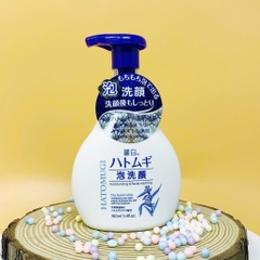 SRM Hatomugi The Facial Whip Tạo Bọt Chai 160ml