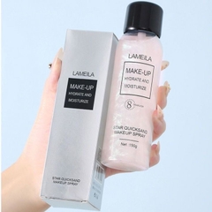 Xịt Khoá Nền Trang Điểm Lameila Quicksand Makeup Spray Chai 150ml