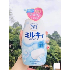 Sữa Tắm Bò Milky Body Soap Nhật Bản 550ml