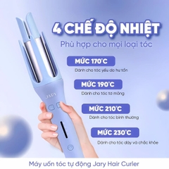 Máy Uốn Tóc JARY Hair Curler  Tự Động Xoay 360 Độ 4 Chế Độ Nhiệt