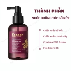 Combo 2 Món Cocoon 1 Xịt Dưỡng Tóc Bồ Kết 140ml + 1 Tẩy TBC Da Đầu Bồ Kết 200ml