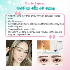 Mascara Chuốt Định Hình Lông Mày Browit Setting Eyebrown Không Lem Không Trôi Giữ Nếp Hoàn Hảo Bền Đẹp Suốt Ngày Dài Thái Lan