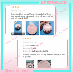 [MUA 1 TẶNG 1] Cushion + Phấn Phủ 2in1 Menow Mịn Lì Che Phủ Rouge Light Makeup Cushion Powder Cream TẶNG BẢNG PHẤN 4 Ô