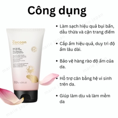 Sữa Rửa Mặt Sen Hậu Giang Cocoon Sạch Sâu Cấp Ẩm Làm Dịu Da Nhạy Cảm 140ml