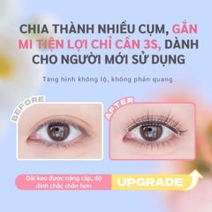 Lông Mi Cụm Mlen Diary Có Sẵn Keo Dễ Gắn Có Thể Tái Sử Dụng Mắt To Tự Nhiên
