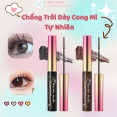 Mascara Kiss Me Heroine Make Dạng Màng Film Micro Brush Chống Trôi Siêu Bền Dày Cong Mi Tự Nhiên Nhật Bản