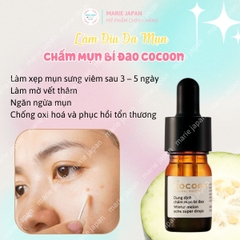Dung Dịch Chấm Mụn Bí Đao Cocoon Giảm Sưng Viêm Sạch Mụn Chai 5ml