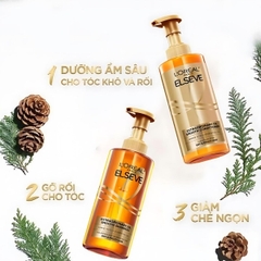 Dầu Xả Loreal Paris Elseve Extraordinary Oil Smooth Chai 440ml