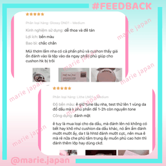 [MUA 1 TẶNG 1] Phấn Nước MENOW Finish Mỏng Nhẹ Mịn Màng Light Makeup Air Cushion Cream Pink Series 12g TẶNG BẢNG PHẤN 4Ô