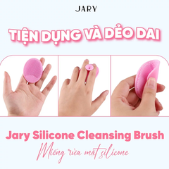 Miếng Rửa Mặt Silicon Jary Cleansing Brush Làm Sạch Sâu Cải Thiện Mụn Đầu Đen Sợi Bã Nhờn