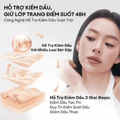Phấn Phủ Dạng Nén Colorkey Kiềm Dầu Mịn Lì Long Lasting Oil-Control Airy Power 12g