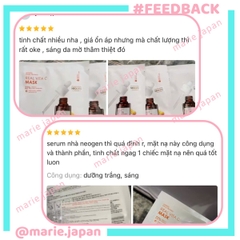[1 MIẾNG LẺ] Mặt Nạ Serum x3 Neogen Real Vita C Mask 22% Dưỡng Trắng Mờ Thâm Hàn Quốc