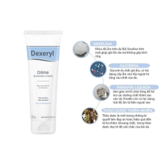 Kem Nẻ Dexeryl Creme Traitement Dưỡng Ẩm Phục Hồi Da Khô Nứt Nẻ Pháp 50g