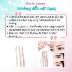 Dao Cạo Mày Jary An Toàn Chống Trầy Xước Êm Dịu Set 3 Cái