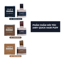 Phấn Chấm Hói Tóc Jary Che Phủ Nhanh Chong Tóc Dày Chuẩn Màu Tự Nhiên Lâu Trôi Quick Hair Puff 4G
