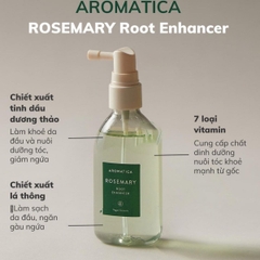 Xịt Dưỡng Tóc Hương Thảo Aromatica Rosemary Root Enhancer Giảm Rụng Nuôi Dưỡng Tóc Hàn Quốc 100ml