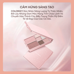 Bảng Phấn Trang Điểm Colorkey 7 Màu, Đa Năng, Phấn Mịn Dễ Tán, Nhỏ Gọn, Phù Hợp Makeup Hàng Ngày