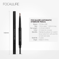 Chì Kẻ Mày Focallure Tự Nhiên Bền Màu Lâu Trôi  Auto Brows Pen 0.25G