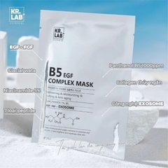 Mặt Nạ Kr.Lab B5 EGF Complex Mask Dưỡng Ẩm Sáng Da Phục Hồi Hàn Quốc 25g