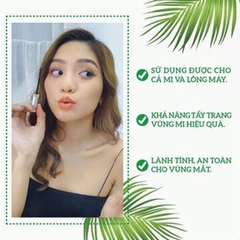 Mascara Dầu Dừa Milaganics Dưỡng Dài Mi Dày Khỏe Chai 5ML