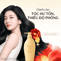 Dầu Gội Xả Tsubaki Premium Phục Hồi Giảm Gãy Rụng Cho Tóc Hư Tổn Nhật Bản