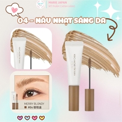 Mascara Chân Mày Romand Han All Brow Cara Siêu Tự Nhiên Bền Màu Lâu Trôi Hàn Quốc Cây 9g
