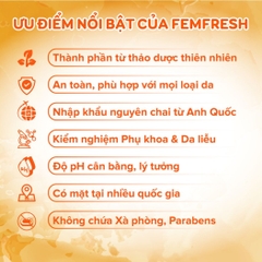 Xịt Khử Mùi Femfresh Deodorant Spray Thơm Mát Vùng Kín Lưu Hương 24h Anh 125ml