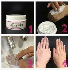 Kem Ủ Dưỡng Trắng Silky Veil Nhật Bản