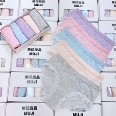 Set 5 Quần Chip Cotton Co Dãn 4 Chiều Nhiều Màu Freesize