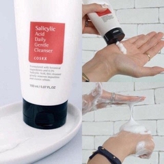 SRM COSRX Salicylic Acid Daily Gentle Cleanser TUÝP ĐỎ MINISIZE 50ML