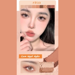 Bảng Phấn Mắt 9 Ô GOGO TALES Nhũ Lì Mịn Bền Màu Follow Your Heart Pocket GT479