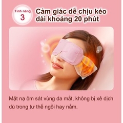 Miếng Dán Xông Hơi Nóng Thư Giãn Mắt Ngủ Ngon Kao Megrhythm Nhật Bản 12 Miếng MÀU NGẪU NHIÊN