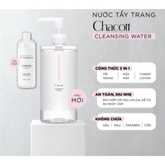 Nước Tẩy Trang Chacott Cleansing Water Chai 500ml