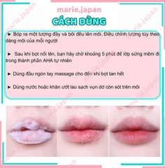 Tẩy TBC Môi Unpa Bubi Bubi Bubble Lip Scrub 10ml