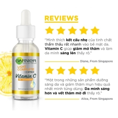Serum Garnier New Bright Complete 30X Vitamin C Booster Chai 30ml