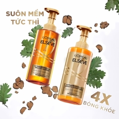 Dầu Xả Loreal Paris Elseve Extraordinary Oil Smooth Chai 440ml