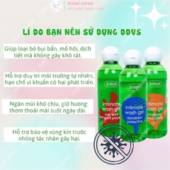 Dung Dịch Vệ Sinh Intimate ZIAJA Wash Gel Dưỡng Ẩm Khử Mùi Cân Bằng PH Chai 200ml