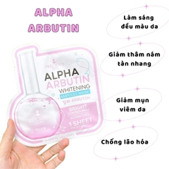 Mặt Nạ Alpha Arbutin Dưỡng Da Trắng Sáng Cấp Ẩm Sâu Siêu Mịn Màng