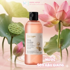Combo Cocoon 2 Món 1 Nước Tẩy Trang Sen Hậu Giang 500ml + 1 Toner Sen Hậu Giang 310ml